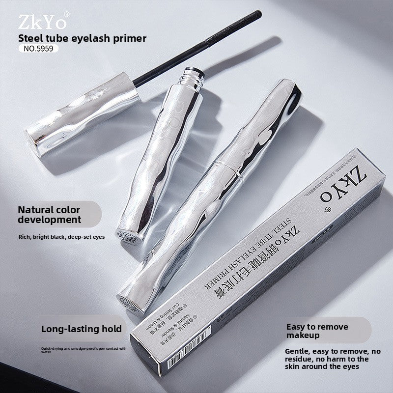 Steel Tube Eyelash Primer | Waterproof, Volumizing & Curling, All-Day Wear