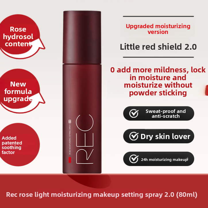Rose Extract Makeup Setting Spray — Long-Lasting & Hydrating