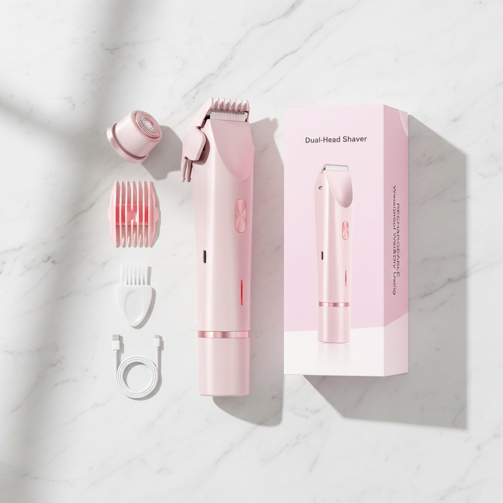 Silky Smooth Women's Body Shaver — Waterproof, Rechargeable & Wet/Dry Use