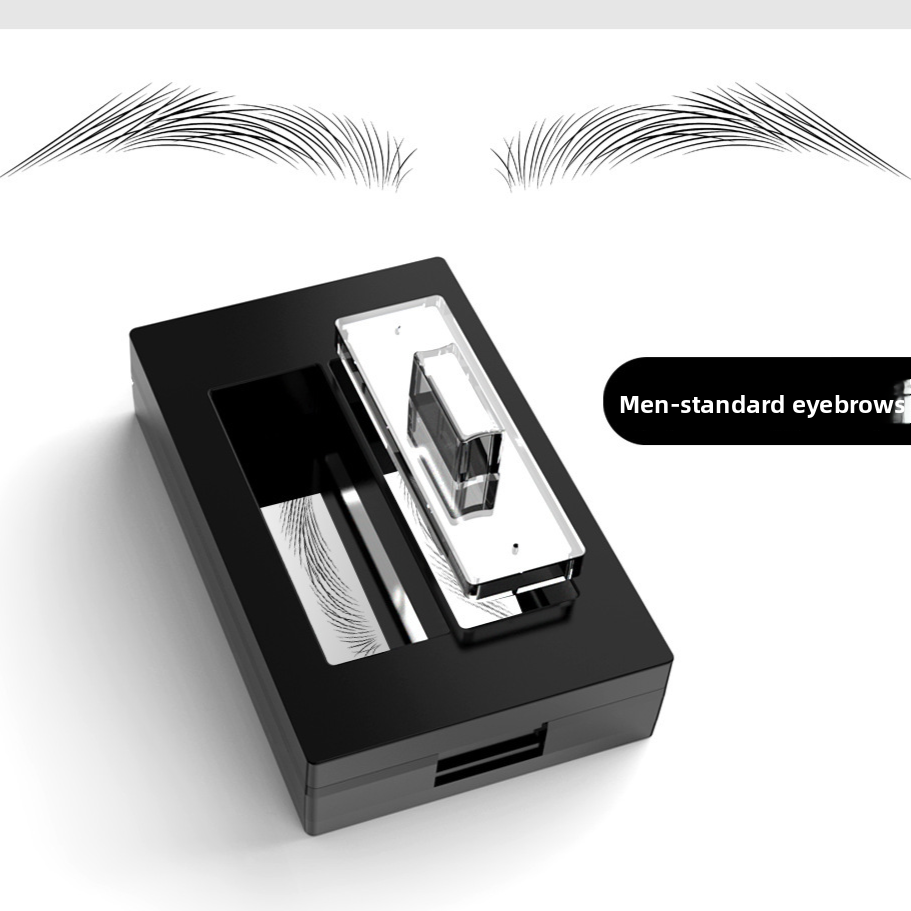 Precision Eyebrow & Lash Stamp Kit — Waterproof, Natural Finish