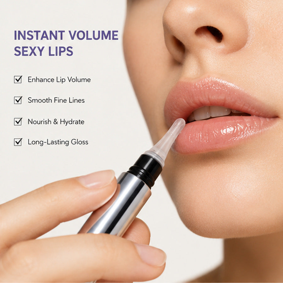 Glow Tulip Lip Plumper Essence Pen — Hydrating & Volumizing Treatment