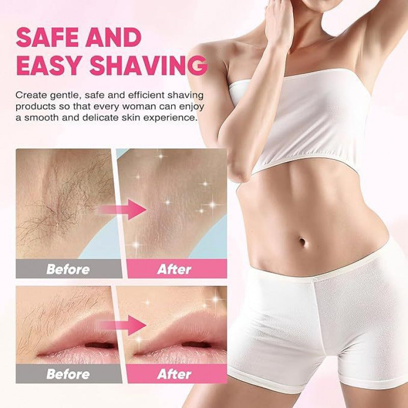 Silky Smooth Women's Body Shaver — Waterproof, Rechargeable & Wet/Dry Use