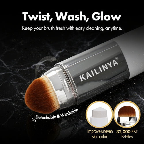 Dual-End Color-Changing Foundation Stick | Skin-Brightening, Lightweight Coverage, 13g