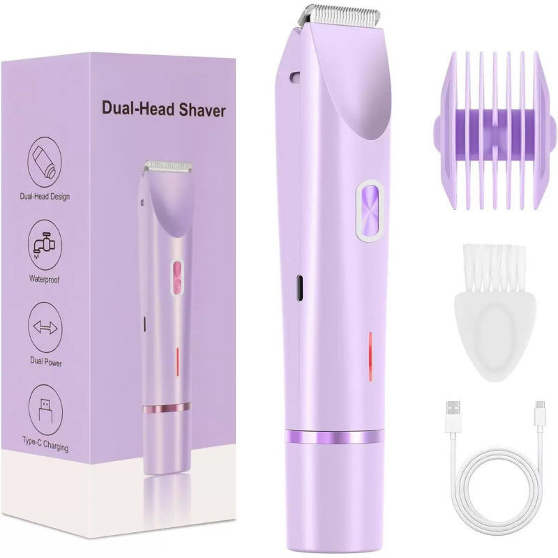 Silky Smooth Women's Body Shaver — Waterproof, Rechargeable & Wet/Dry Use